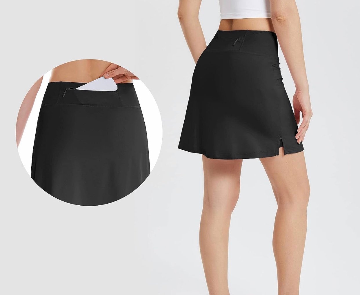 good price BALEAF Women´s 16´´ Golf Skirts High Waisted Tennis Athletic Running Skorts gtfKlTW8e Outlet Store