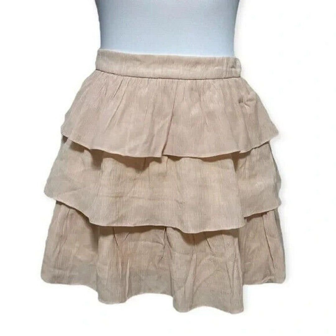 good price Lulu´s Layered Ruffle Mini Skirt Size S
