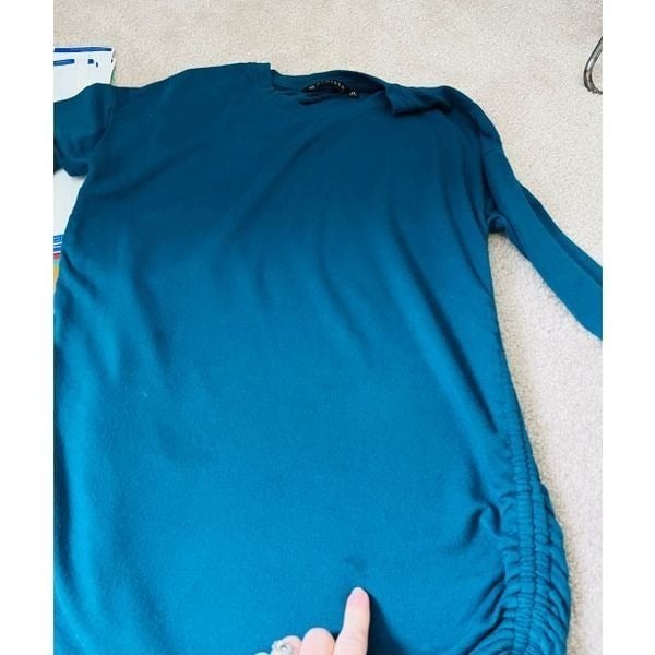 Beautiful Athleta Teal Blue Rushed Sweater Sweatshirt sz XS mXsfl5cSj Everyday Low Prices