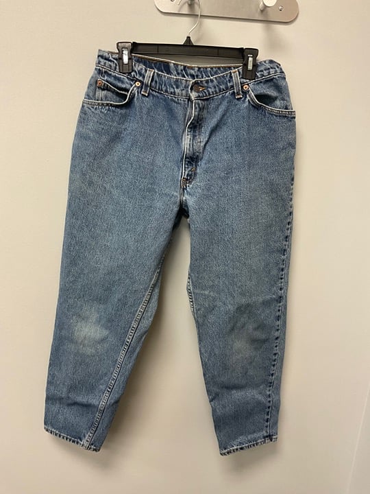 Affordable Vintage Levi’s 950 Orange Tab Mom Jeans Size