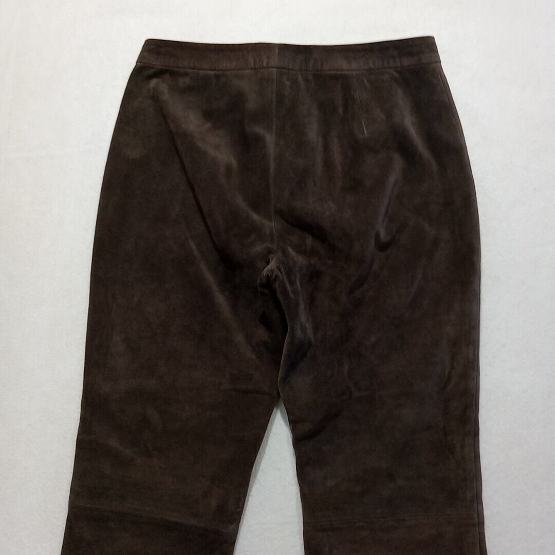 where to buy  Suede Leather Pants Women´s Size 10 Brown Fully Lined OVavosfn9 Online Exclusive