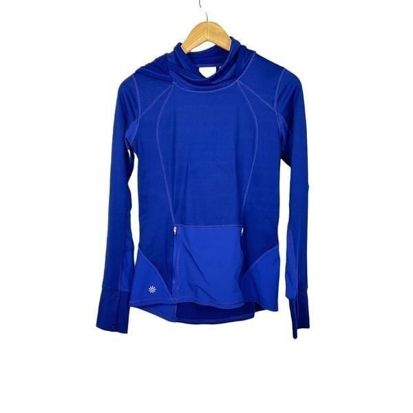 Affordable Athleta Long Sleeve Hoodie Blue XS HRa4vIFpJ
