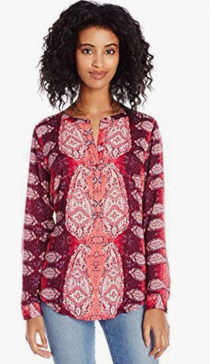 Cheap Lucky Brand  new with tags! Women´s Paisley Popover Tunic size XL JOk7kSrMT outlet online shop