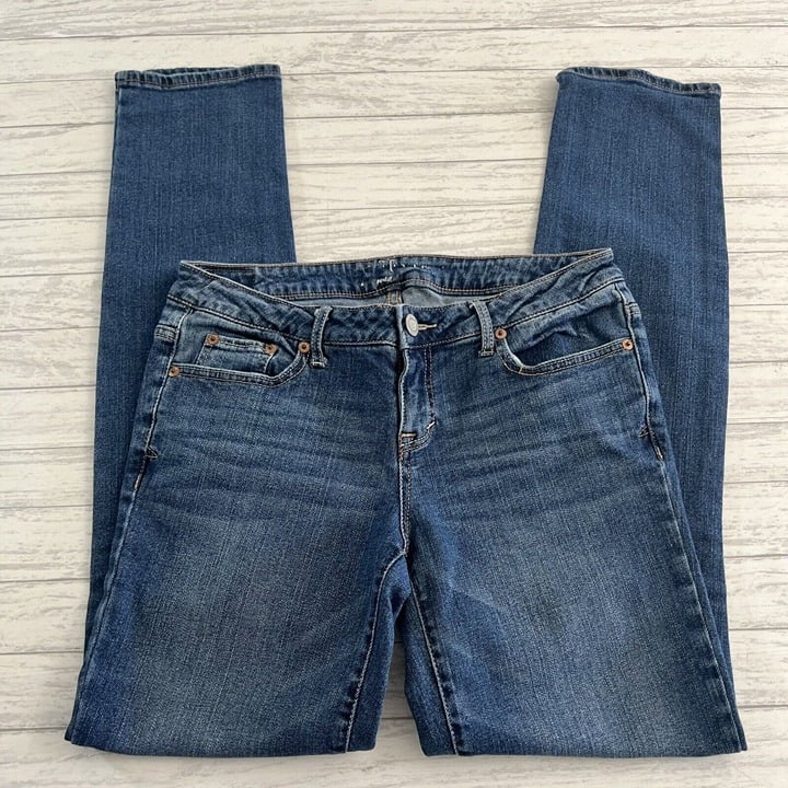 Discounted Aeropostale Womens Jeans Low Rise Skinny Denim Medium Wash Size 6 poxV5yxAc best sale