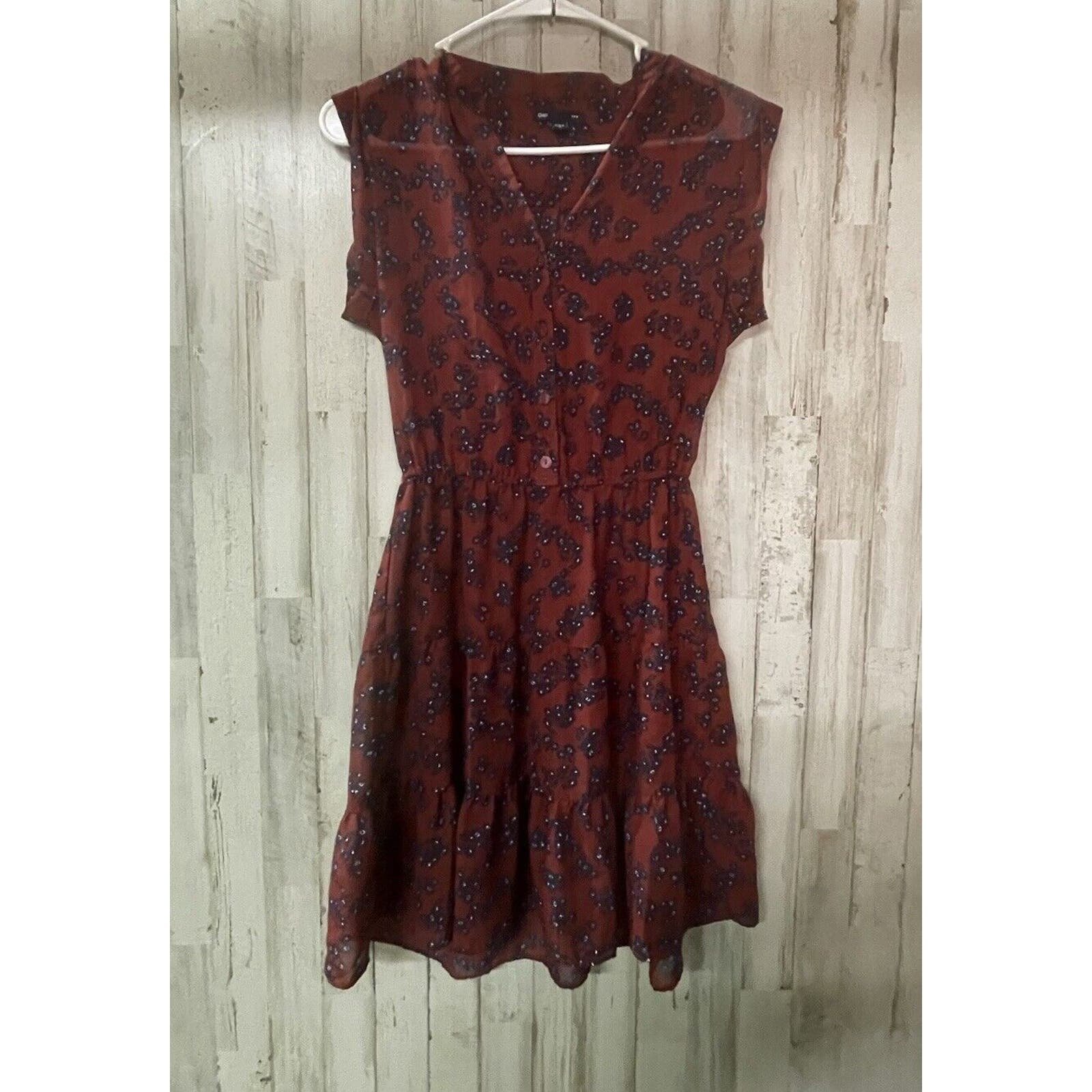 Authentic Gap Women´s Shirt Dress Sleeveless Split