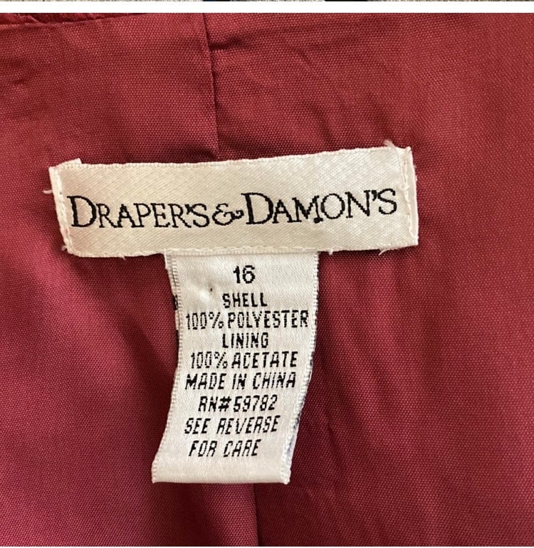 cheapest place to buy  NWT! Draper’s & Damon’s Women’s Dress Suit Size 16 pmzMsxOXv best sale