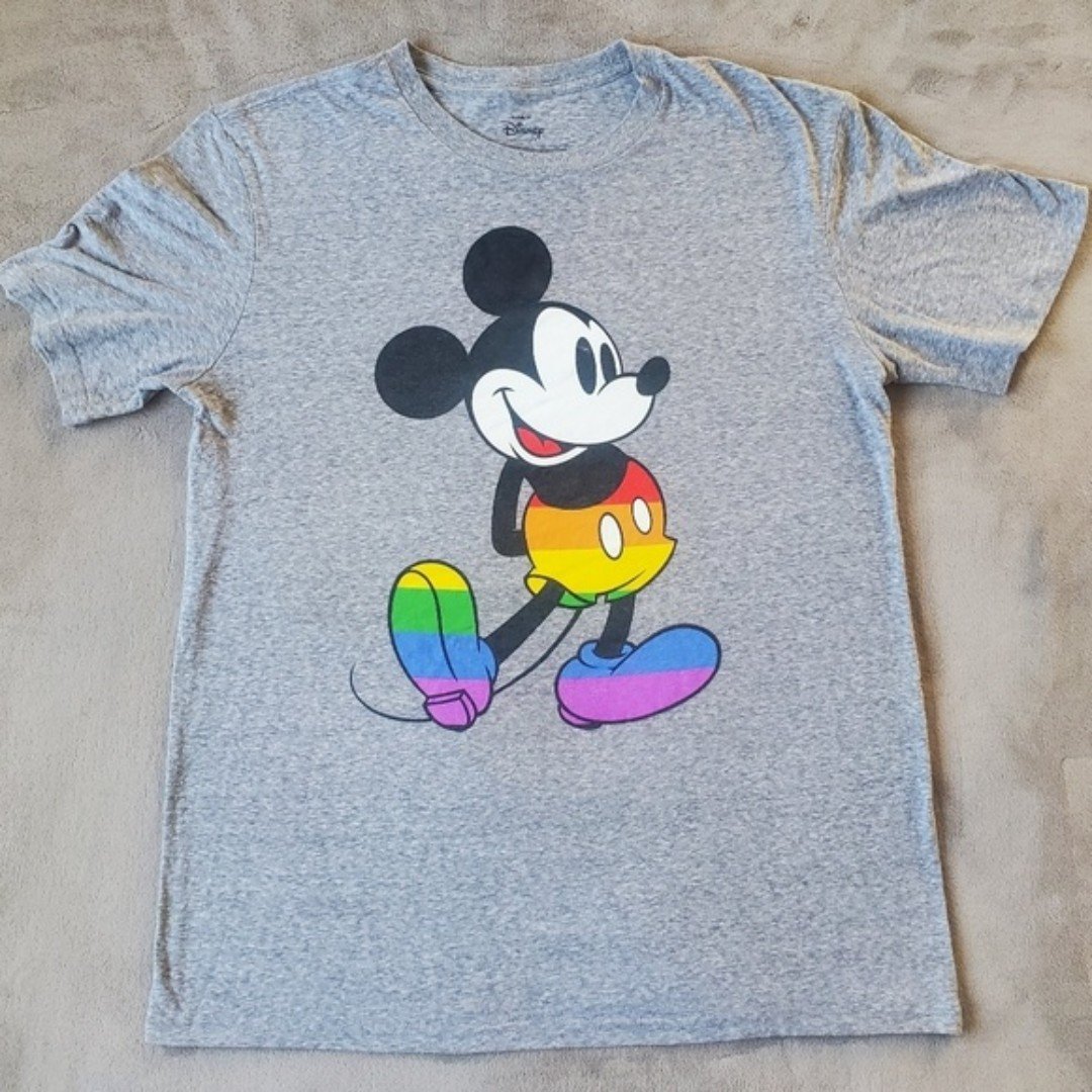 The Best Seller Disney Mickey Mouse Pride Tshirt Size L