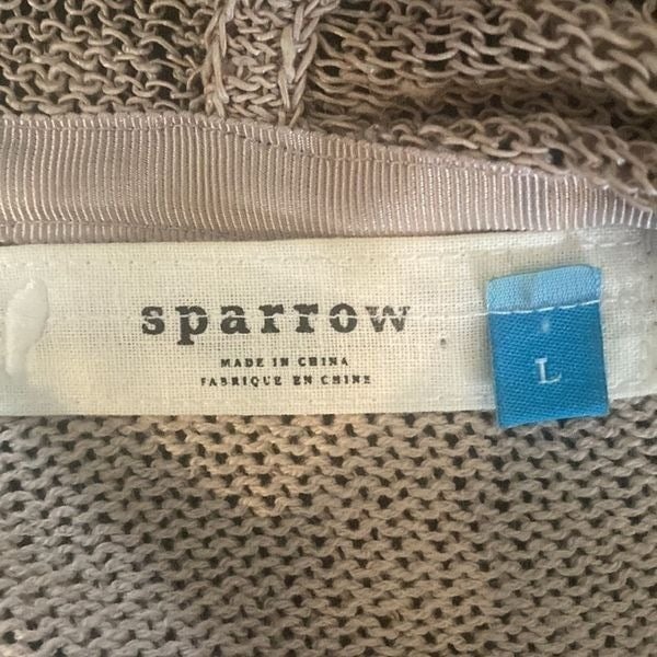 the Lowest price Sparrow beige cardigan wrap, size large, excellent used condition Pk0QYLnyb Online Exclusive