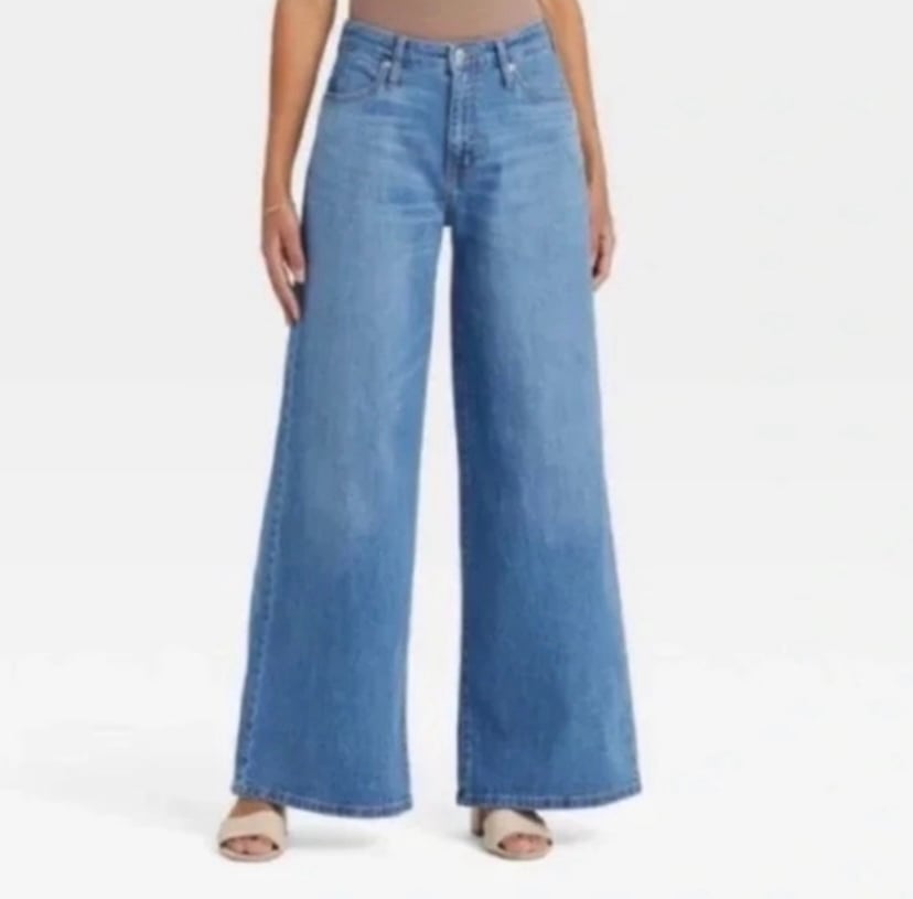Promotions  NWT a new day High-Rise Wide Leg Jeans size 6 gRnHpOSME well sale