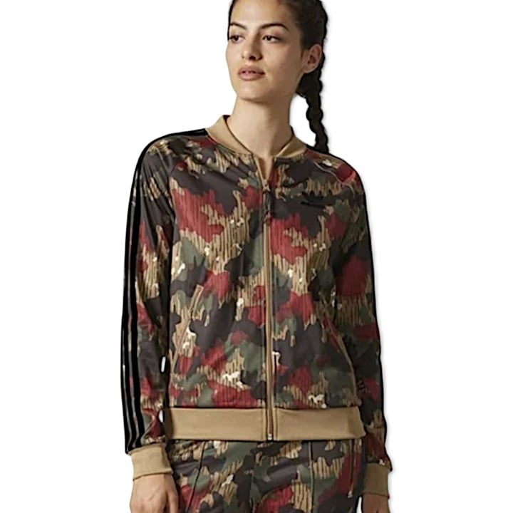 Gorgeous Adidas Originals x Pharrell Williams Printed Track Jacket in Camo Size XS OYdYGeGP2 Everyday Low Prices