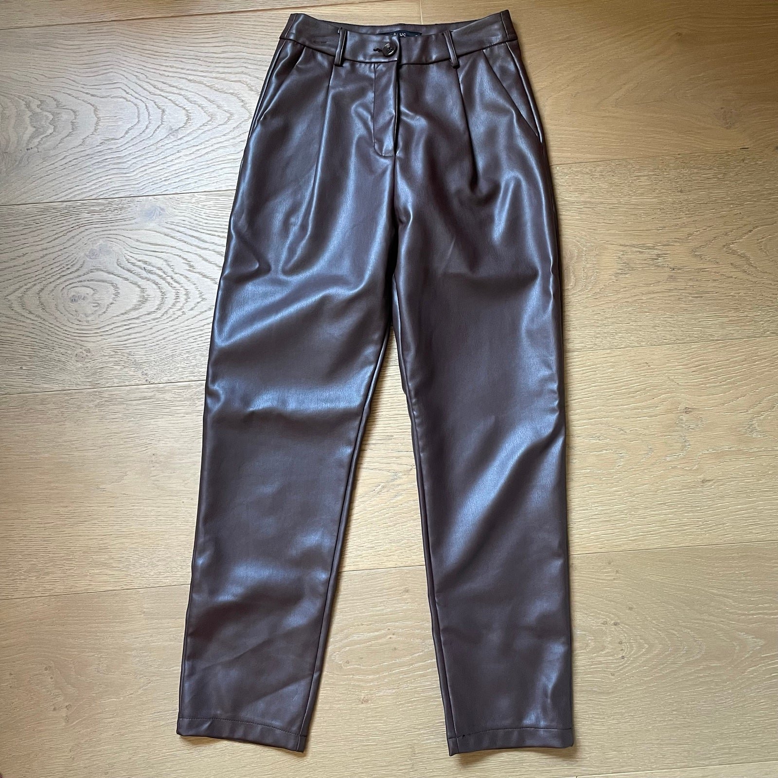 big discount Brown faux leather pants hHVqgjpE7 Novel 