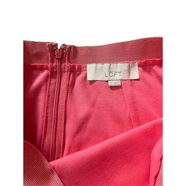 high discount Ann Taylor Loft Coral Lined Skirt Size 2 NmVbKX5Hw outlet online shop
