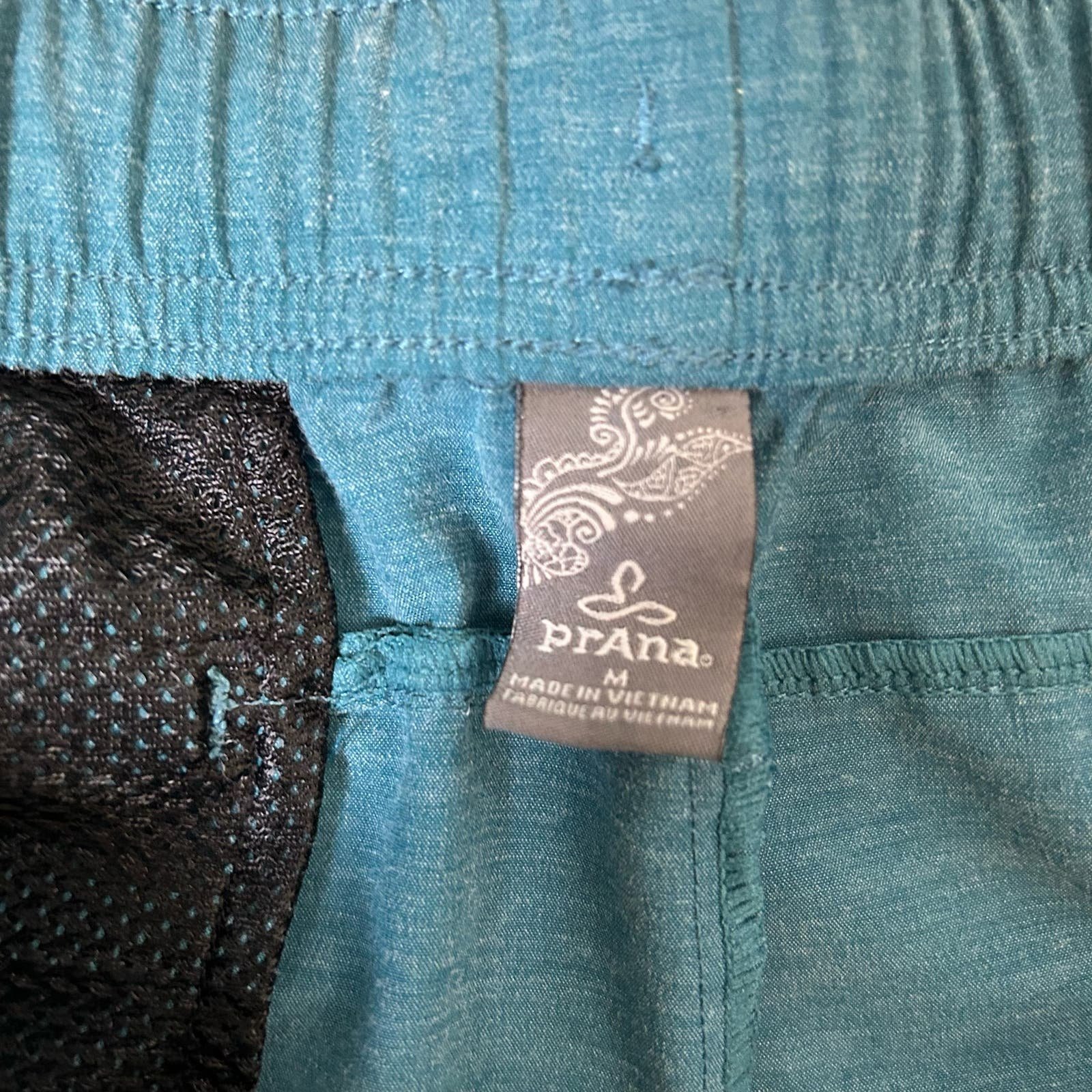 Latest  Prana Activewear Shorts Teal Blue Women´s Medium Athleisure KDJA5LGSo High Quaity
