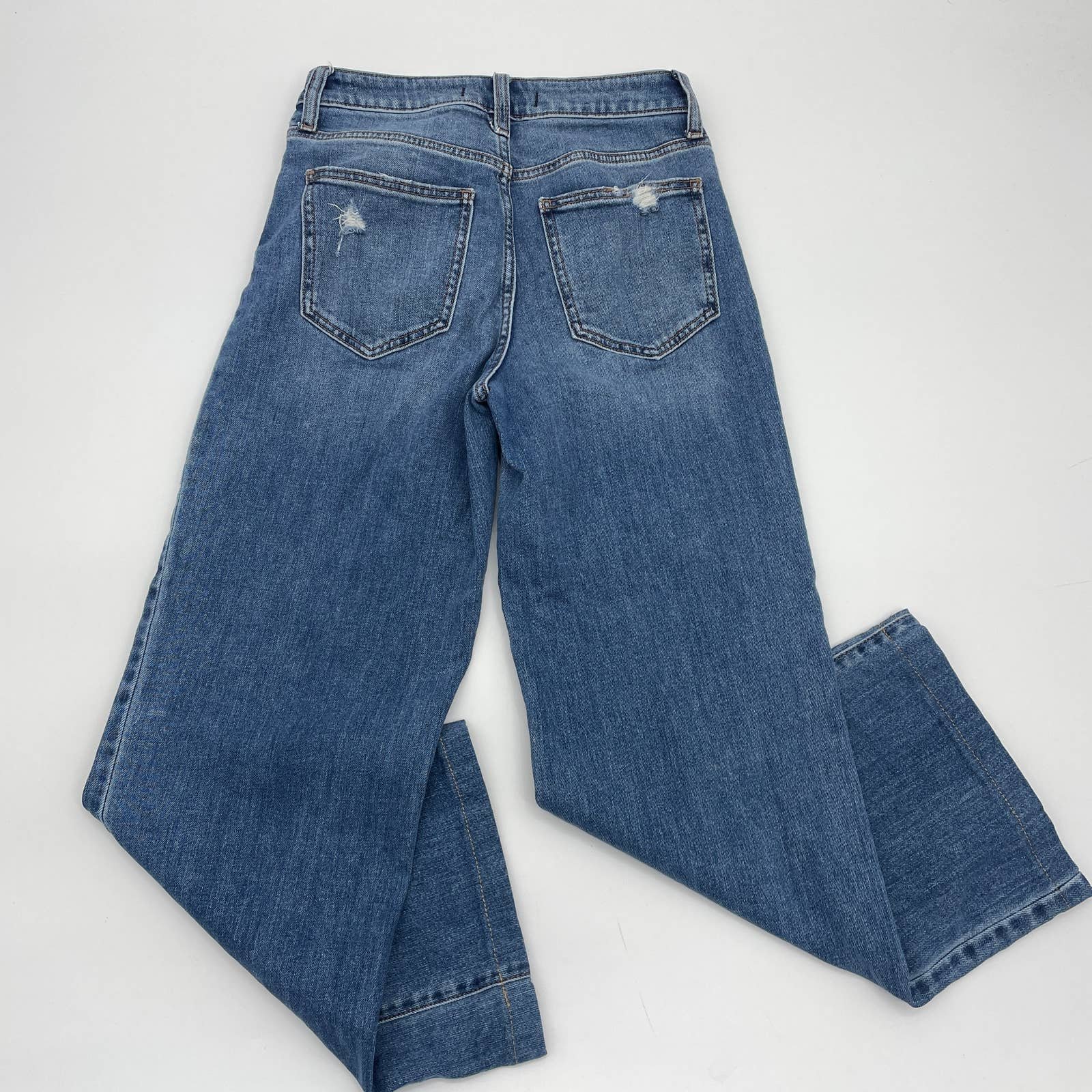Personality WILLOW & ROOT Jeans By Buckle The Wide Leg High Waist Distressed Women´s Sz 25 PcQMbUwPz Online Exclusive