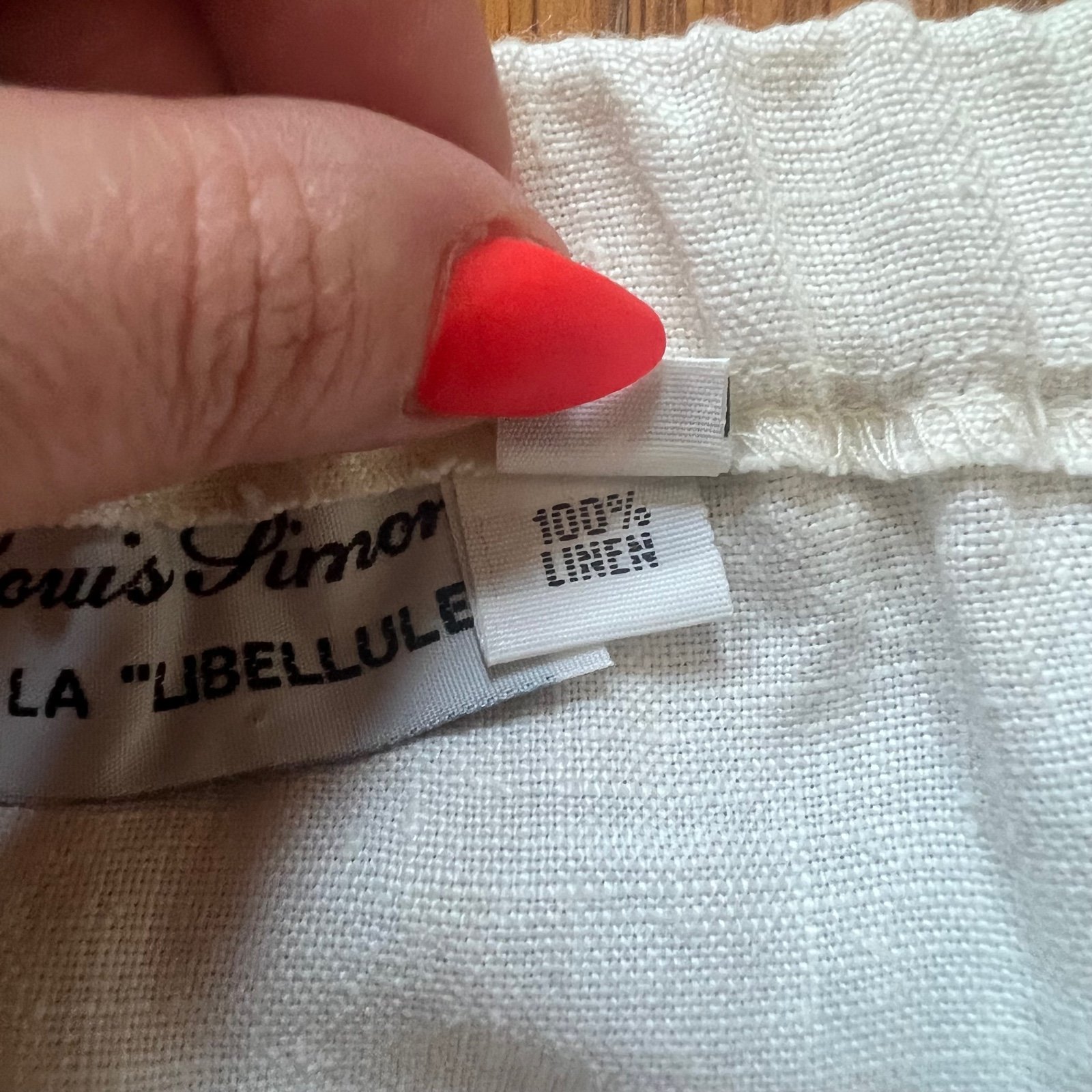 reasonable price Vintage Louis Simon white side animal print button slit linen midi skirt EUC OYaA763si Fashion