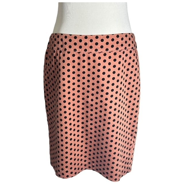 Wholesale price Ann Taylor LOFT Skirt Women´s Size 12 Knee Length Polka Dot  Lined Cotton O0C39MnjA all for you