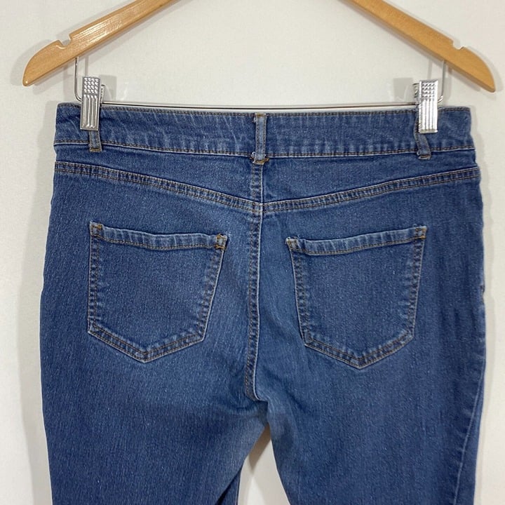 Stylish Bobbie & Brooks Womens Blue Denim Regular Fit Skinny Leg Jeans Size Medium LLlHi8mSL Online Shop