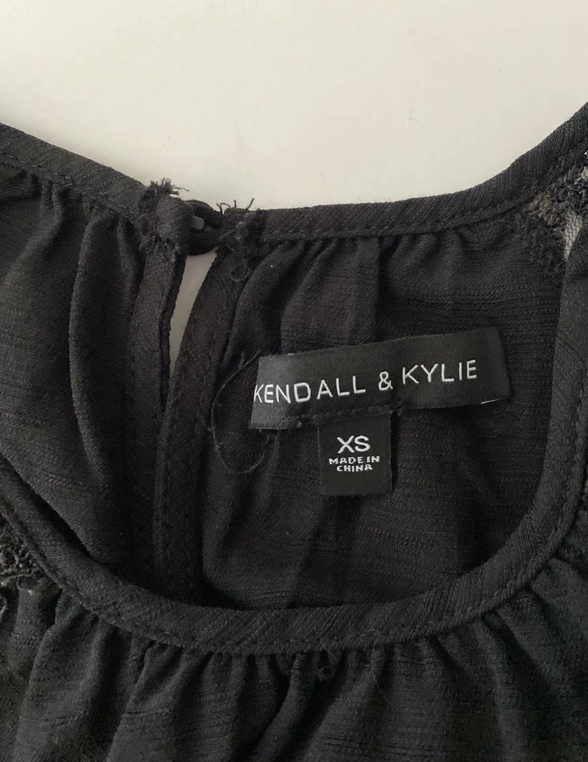 Buy Kendall & Kylie Sleeveless Top Size XS -Black- LxCvxR7aG Fashion