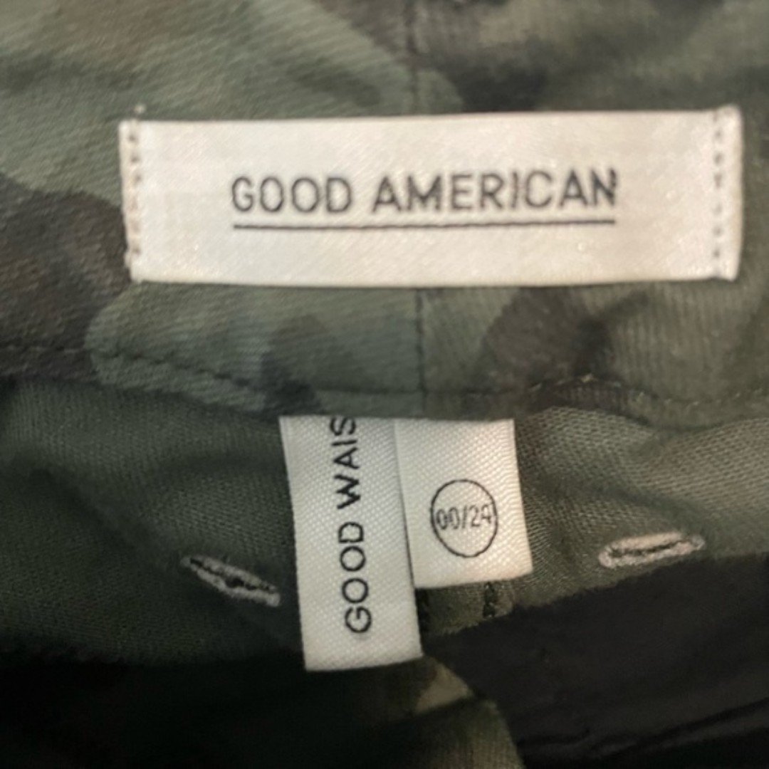Discounted Good American Good Wiast denim camo print jeans Size 00/24 lhHNJrIsQ Cheap