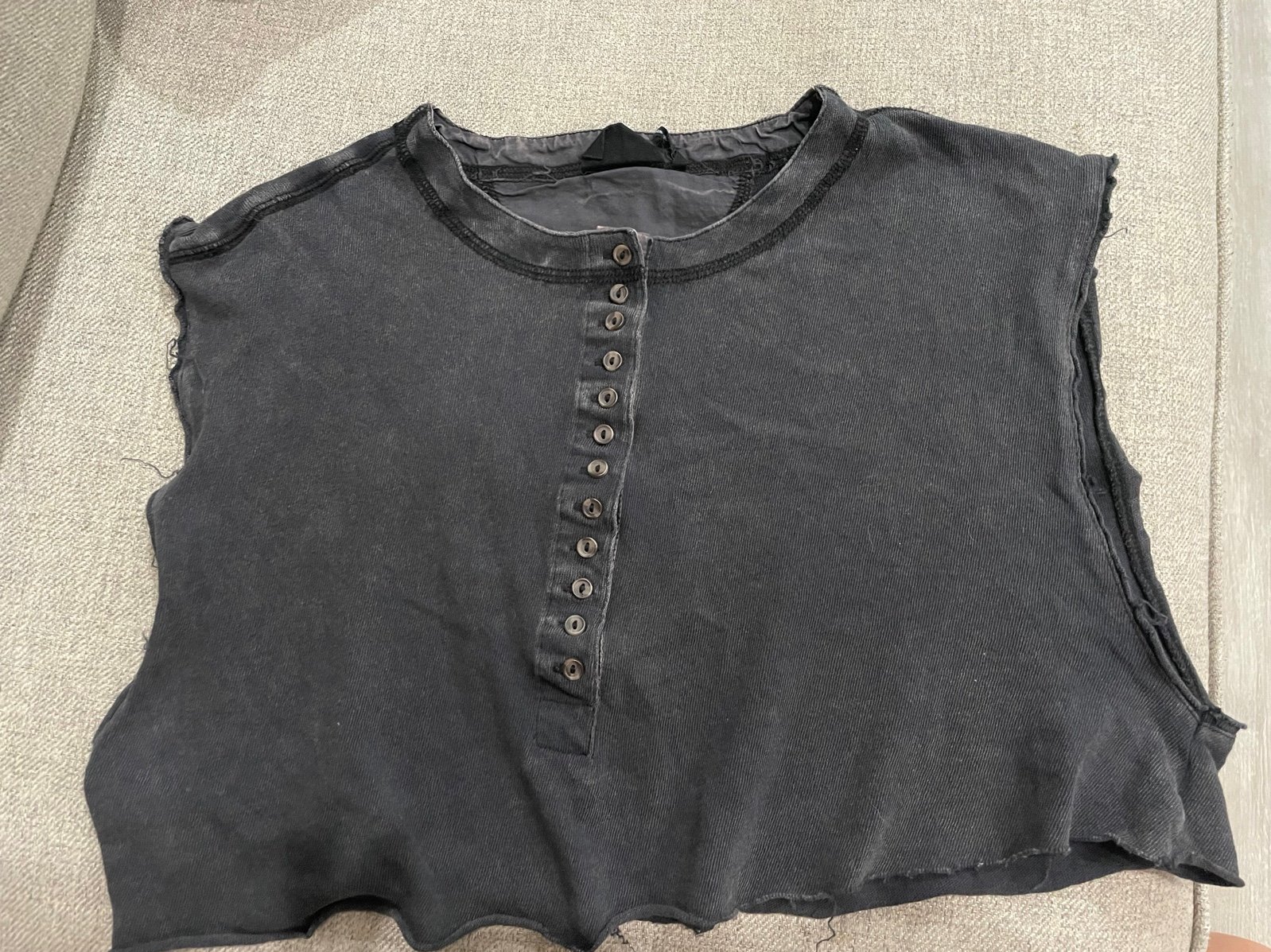 Promotions  Urban Outfitters out from under crop top Small black distressed IVLLUPjST Everyday Low Prices