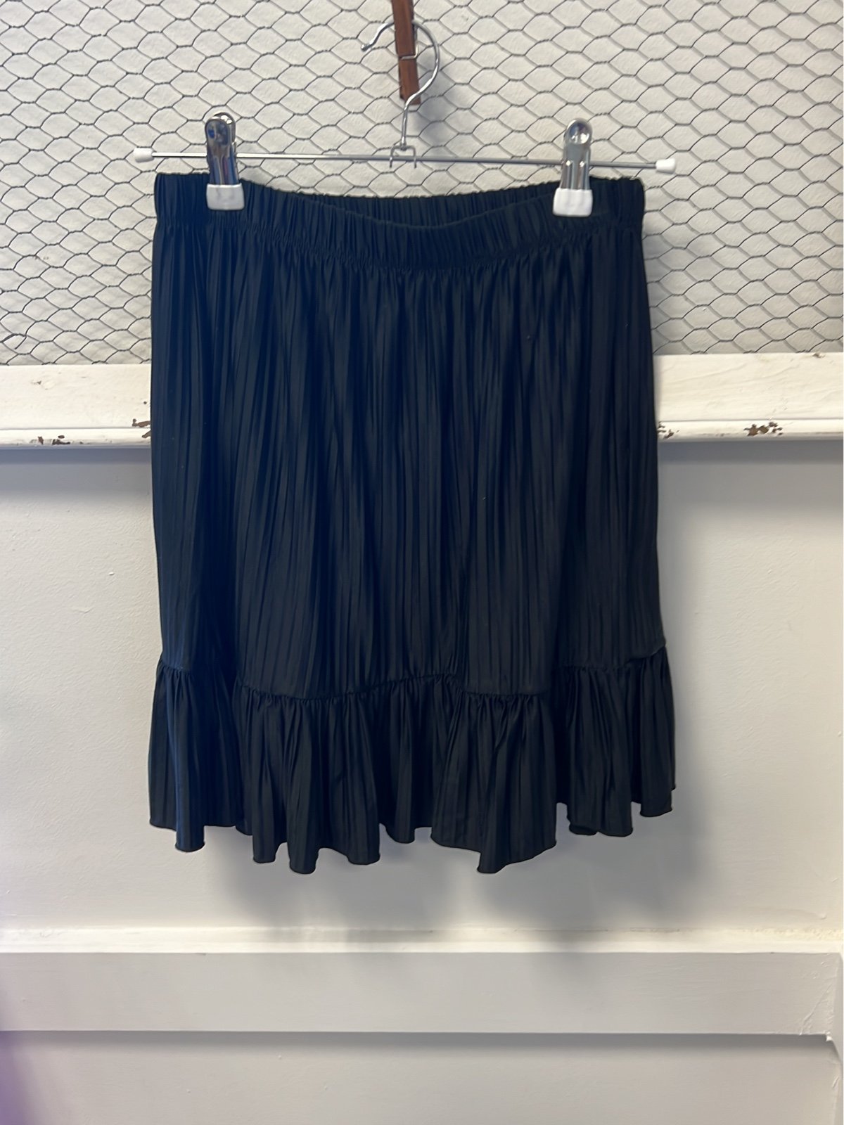 Elegant Zara Mini Black Pleated Skirt small Lu4XrNkSj f