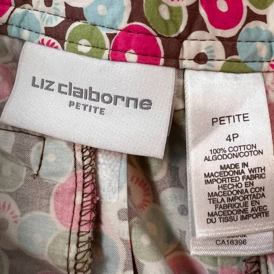 floor price Liz Claiborne Women´s sz. 4P skirt. beachy, coastal, fun, sunny, Barbie #1196 Nnrwp7qjE Cheap