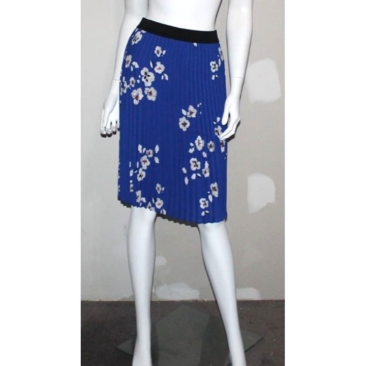Cheap ANN TAYLOR PETITE Women´s Blue Floral Pleated Skirt Size XXSP mXpbI29YE Buying Cheap
