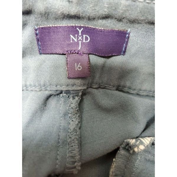 Wholesale price NYDJ Blue Chino Pants Size 16 Flat Front Pockets Size 38 X 24 Cuff Casual IMRJpFp21 outlet online shop
