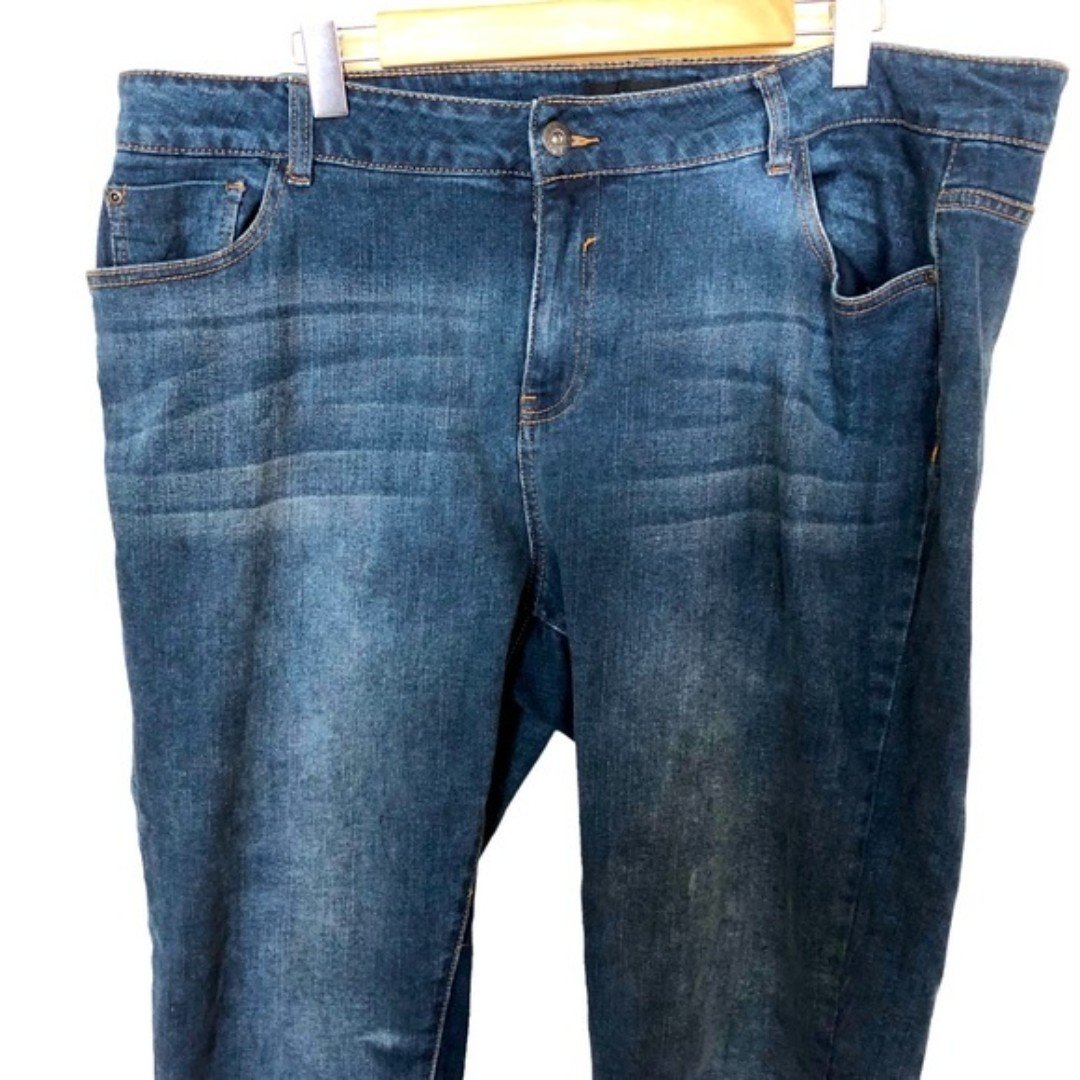 Stylish Ashley Stewart Size 20 Jeans Medium Wash High R