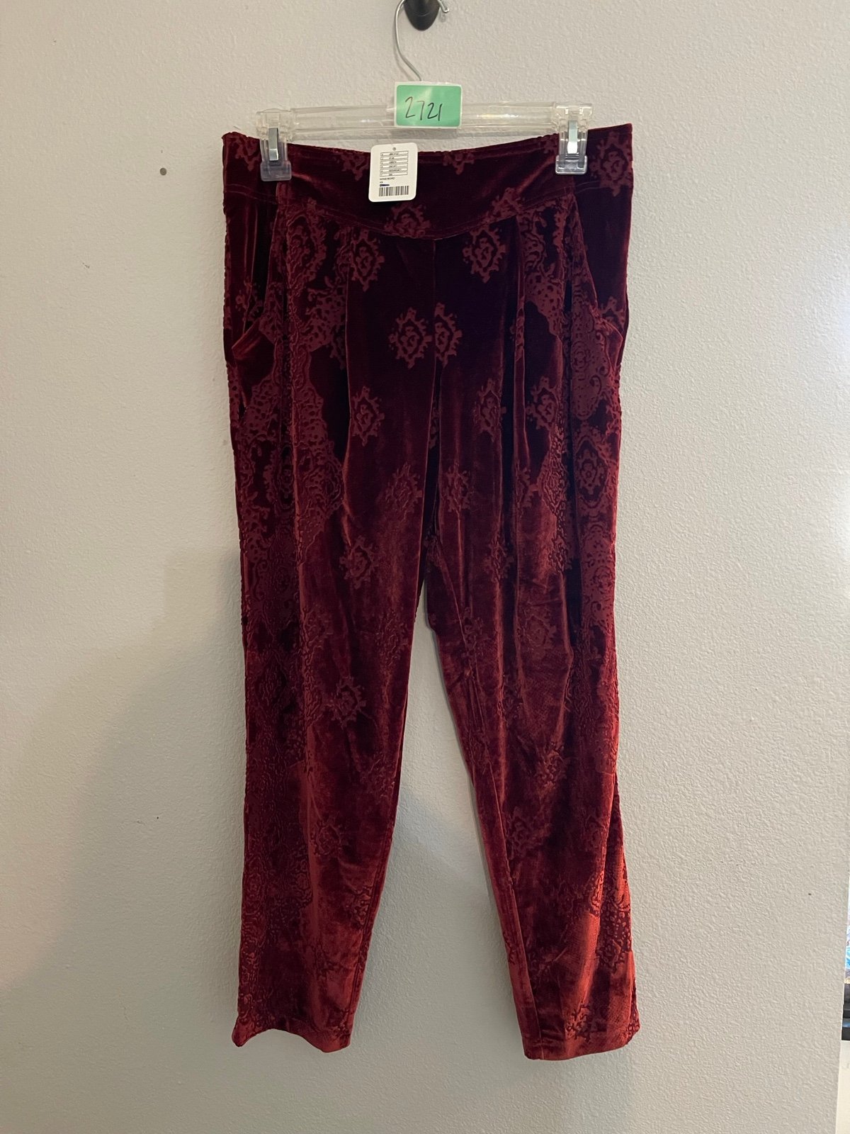 large discount Free People crushed velvet pants NWT size XS PCtjfDaiY Outlet Store
