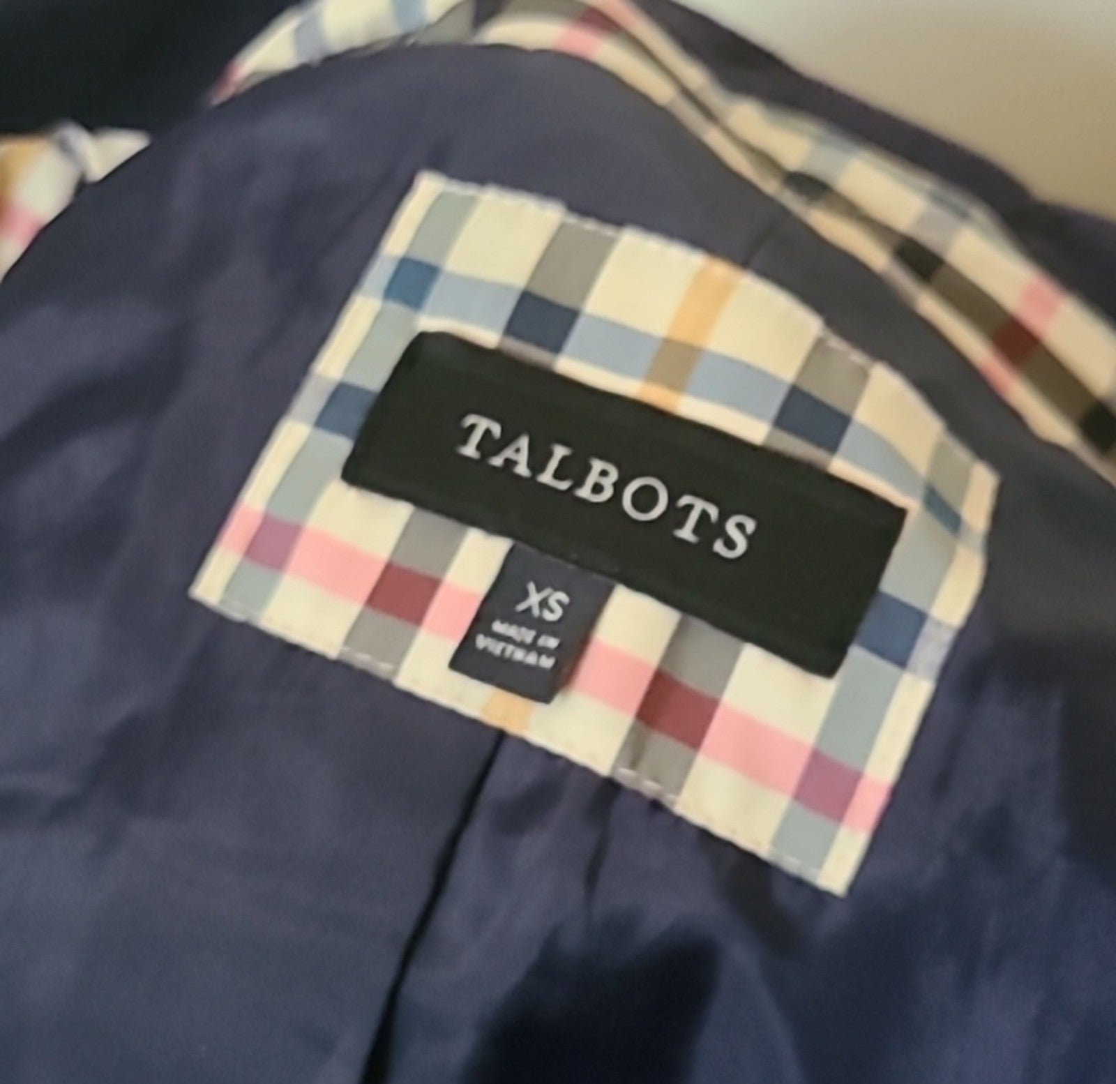 Personality Talbots Quilted Plaid Jacket size XS O9xyJjuyY Novel 