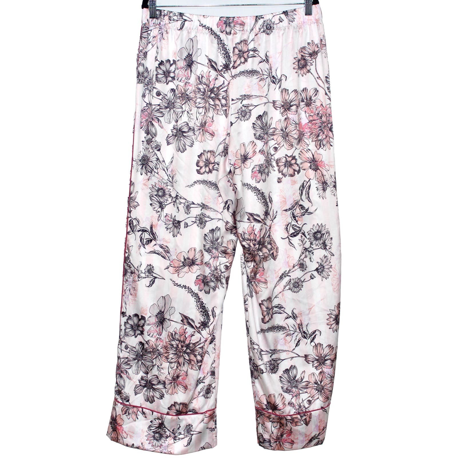 Great Victoria´s Secret Satin PJ Pant Floral Pink Large NWT JTImaiaB1 Buying Cheap