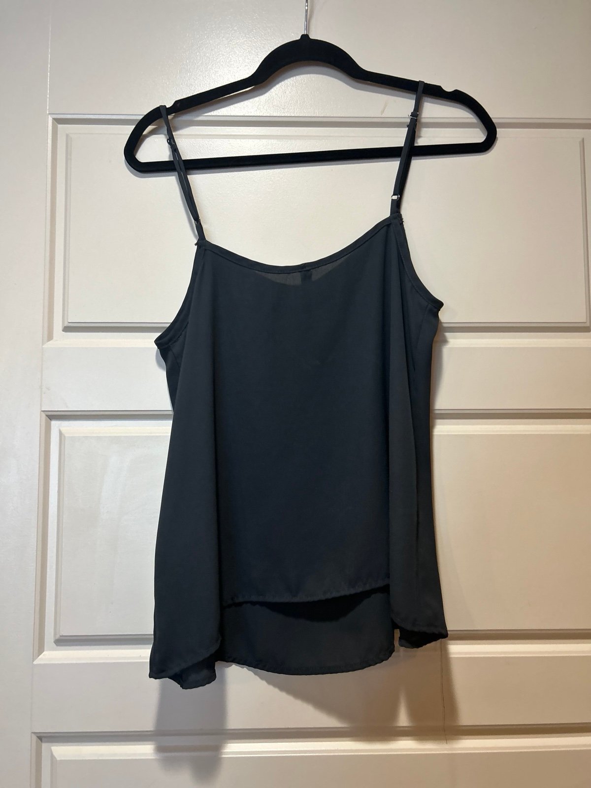 Beautiful Alison Joy Evereve Charcoal Gray Tank Medium  Adjustable straps G7Y81hOQL all for you