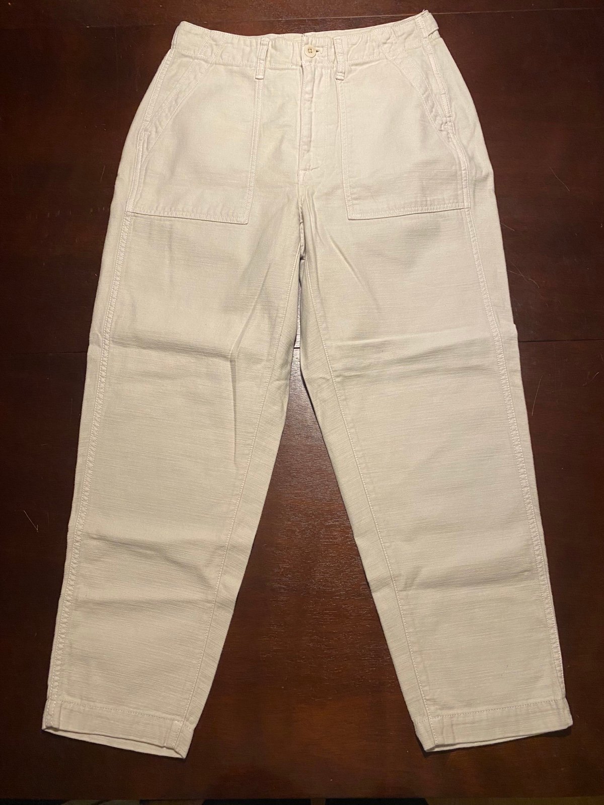 Discounted Womens Madewell Tan Beige Pants Size 27 100% Cotton O9fYf6RXG for sale