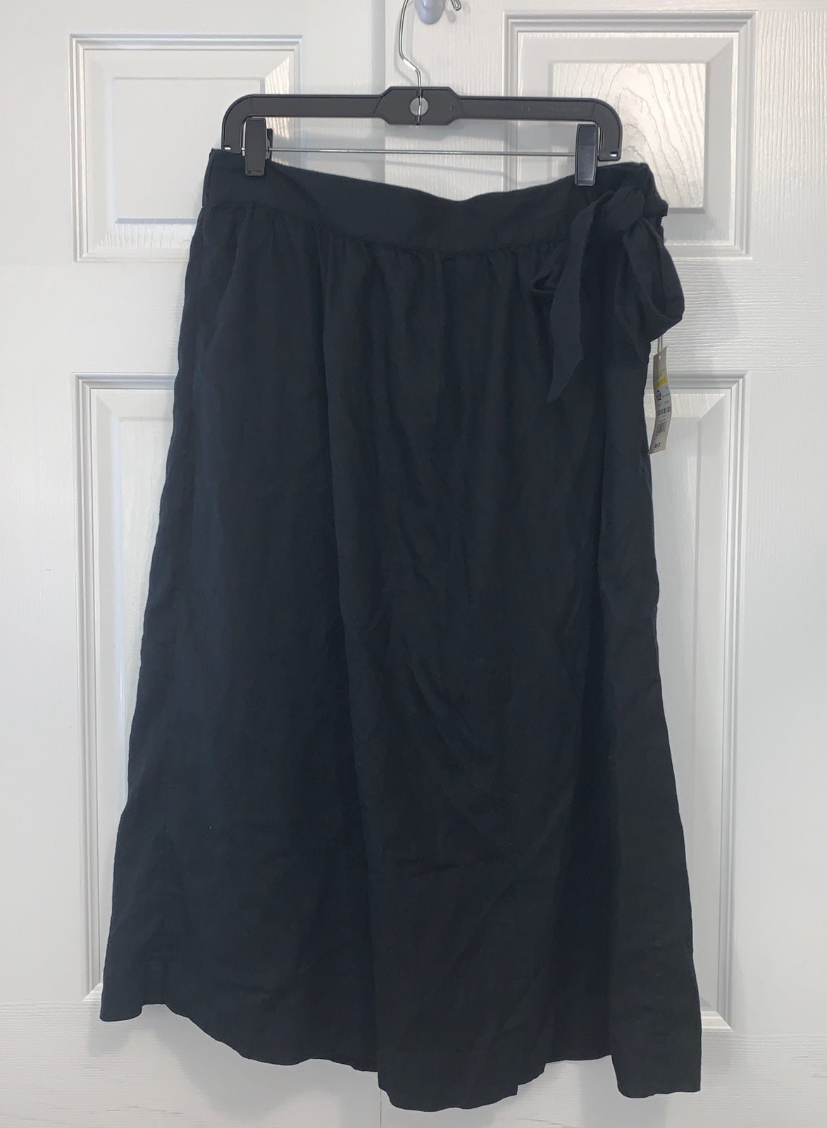 Affordable Women´s Linen Wrap A-Line Skirt - A New Day OgLhQ2bHJ Cheap