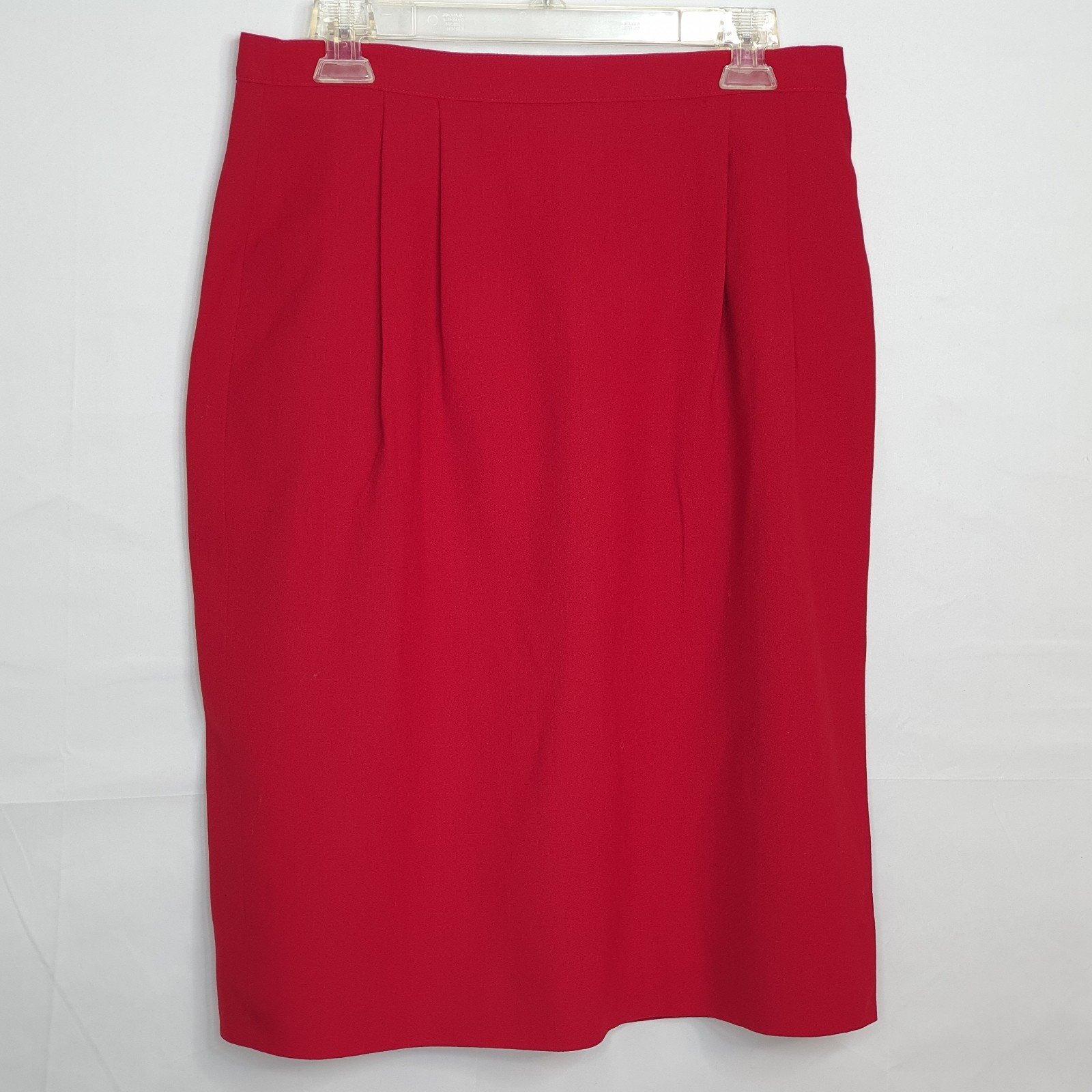 Authentic JH Collectables-Women´s Wool Skirt, Red,