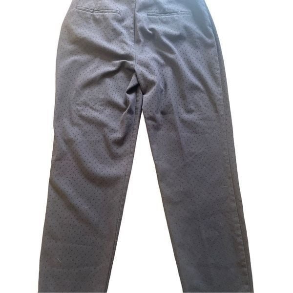 Stylish Zara dark brown Swiss dot straight leg trouser pants size XS fiacu91CA Buying Cheap