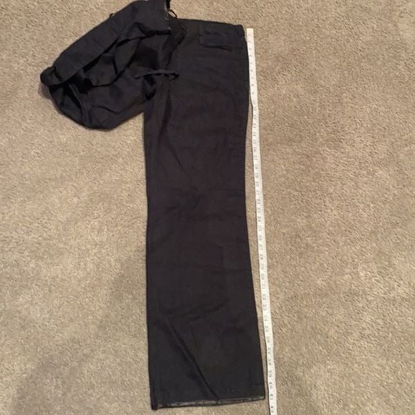 Amazing Women’s Black 100% Linen Drawstring Casual Pants Size XL NWT IJ4oCx3Da Hot Sale