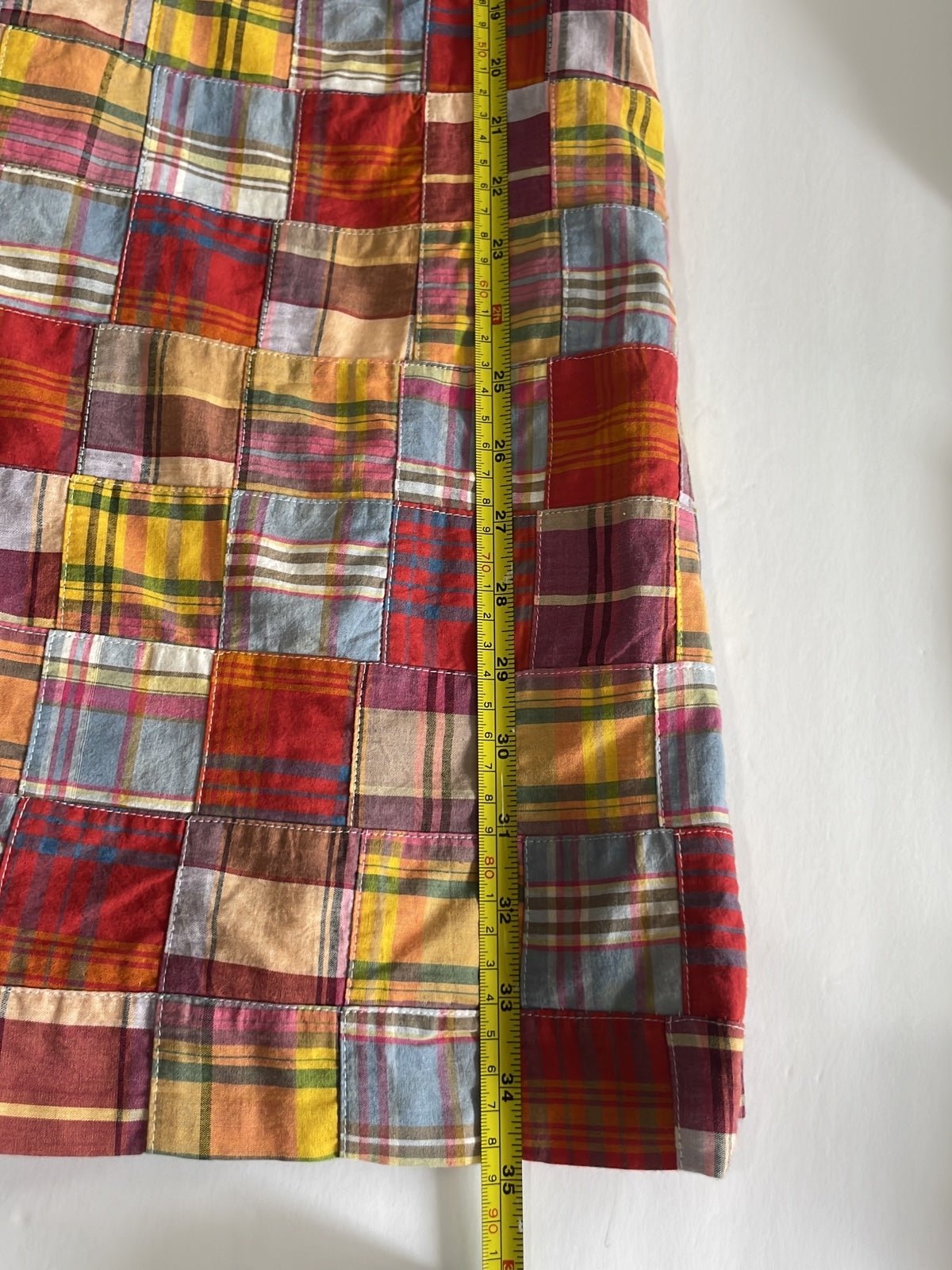 the Lowest price (A051)J.Crew Madras.  Preppy Patchwork  Dress Women´s Size 10 Mq1xzjgOj US Outlet
