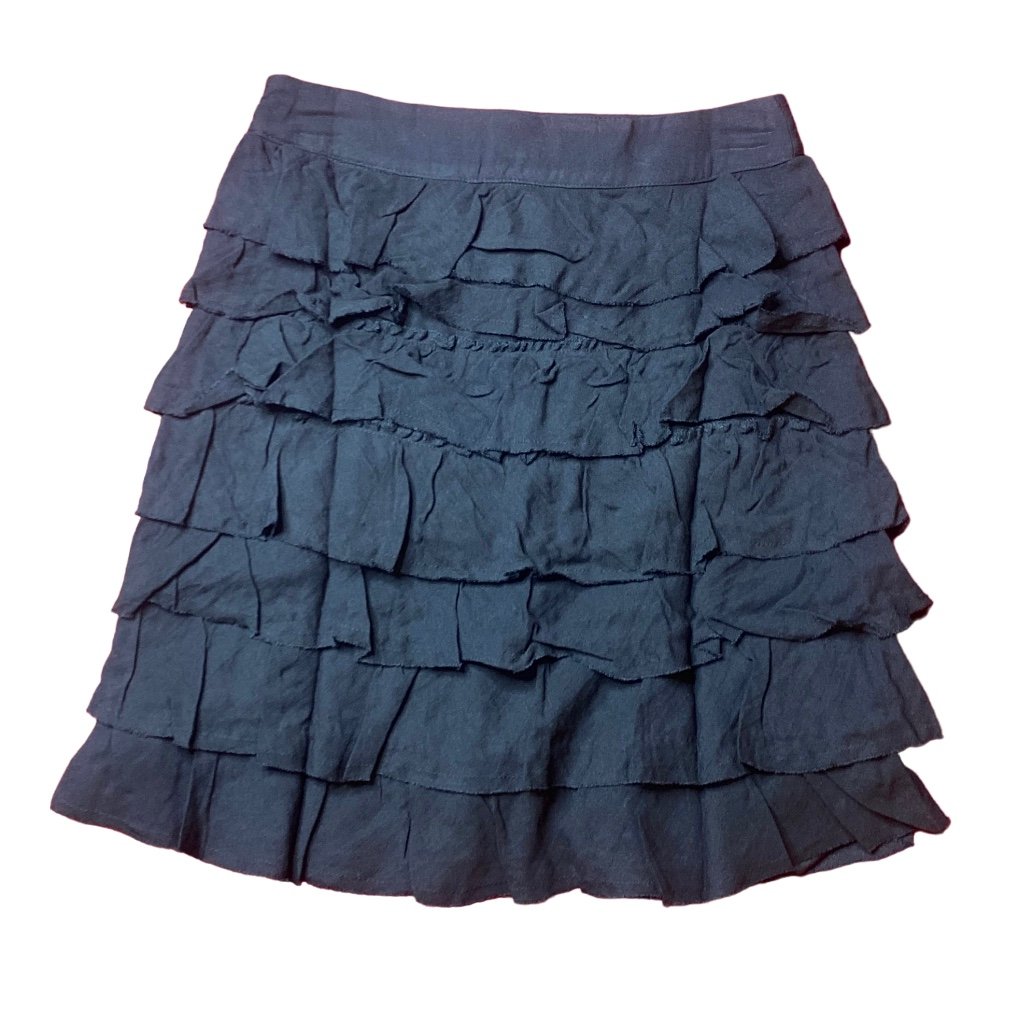 where to buy  Mo Vint New York Black Ruffled Skirt, Lin