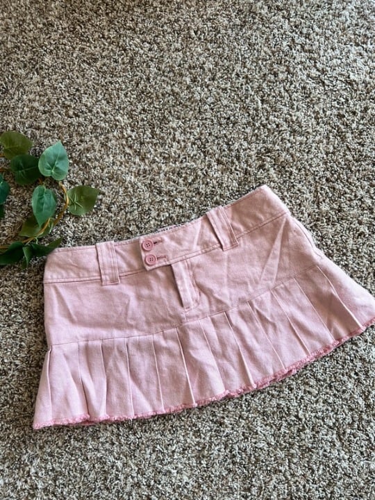 Special offer  vintage style pink mini skirt size 13 (M