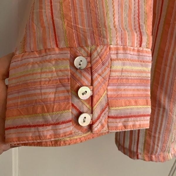 Custom J. H. Collectibles orange striped shirt LO7Okfasn Great