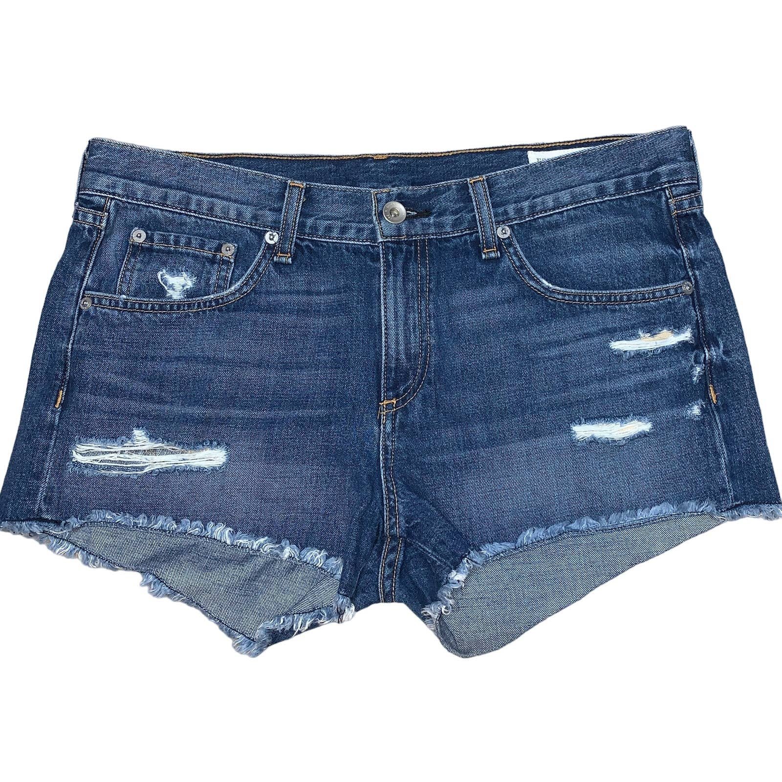 Stylish Rag & Bone Cut Off Jean Shorts OOZO2a8p3 well sale