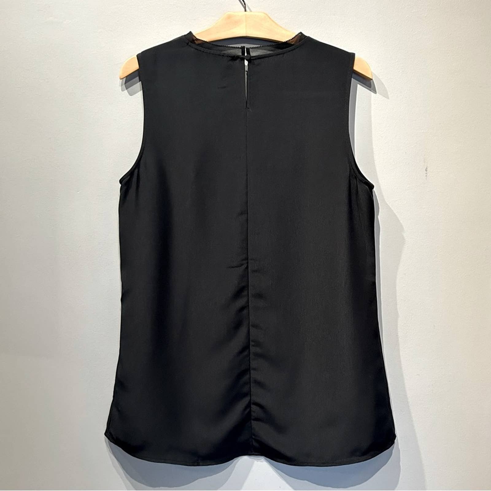Gorgeous NWT Soft Surroundings Caranday Tank in Black mWGgyS5Wh Great