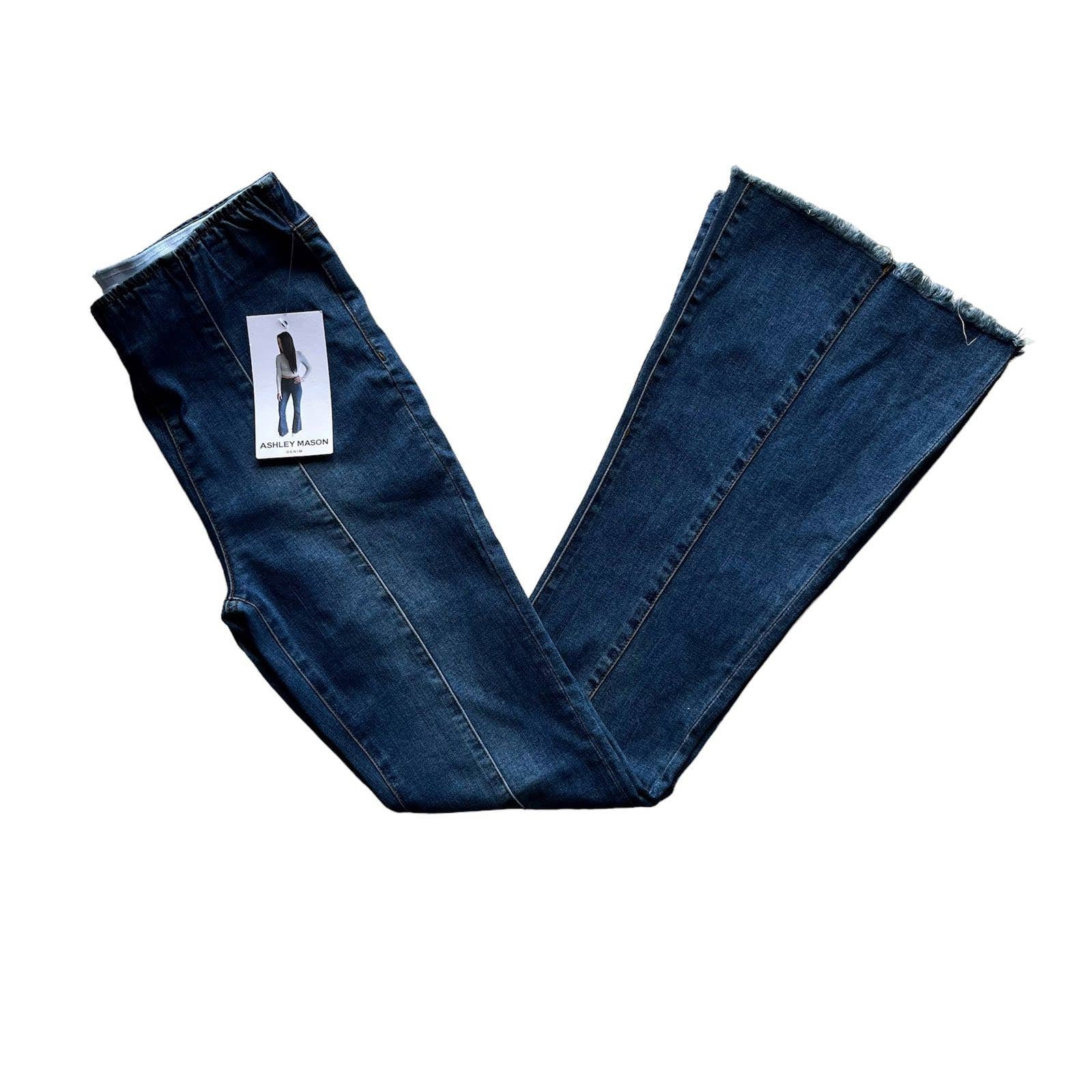 Beautiful NWT - Ashley Mason High Flare Jeans (Size: 9) HVoDN3Ici well sale