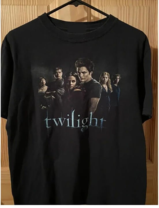 floor price Twilight Saga Cast 2008 Movie T-Shirt Black