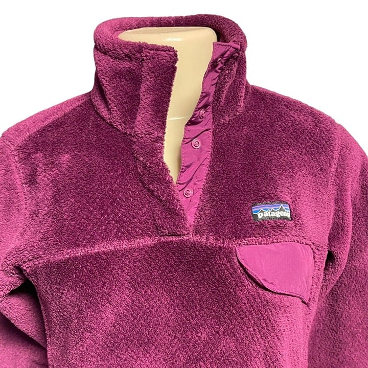 Popular Patagonia Womens Re-Tool Snap-T Fleece Pullover Burgundy Polartech Jacket S h9DDz0P6m outlet online shop