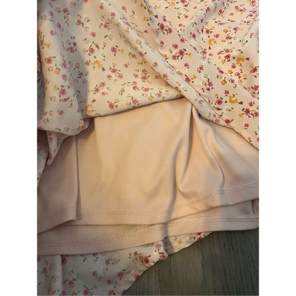 Latest  Francesca’s Pink Floral High Rise Mini Skirt Size Medium ndStODheP US Sale