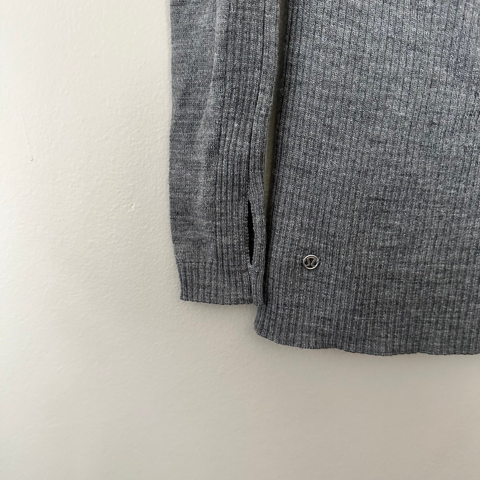 Fashion Lululemon gray sweater size 4 GZ83idLtp Fashion
