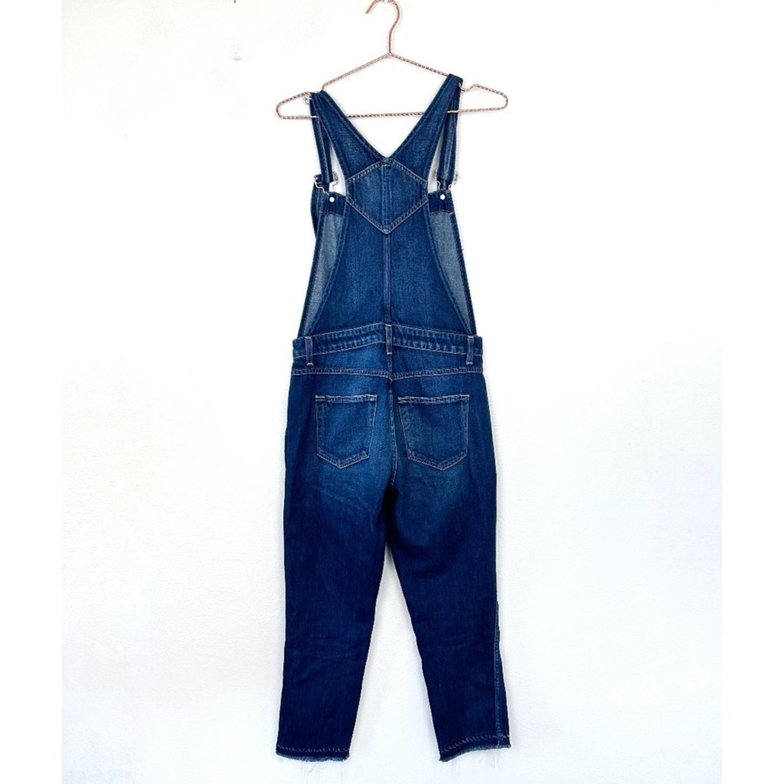 floor price AMO Babe Denim Cotton Overalls in True Blue pIGk9CCYn just for you
